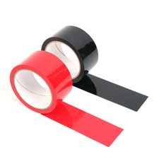 Black and Red Bondage Tape