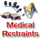 Medical and Institutional Restraints, Cuffs, Wraps, Braces